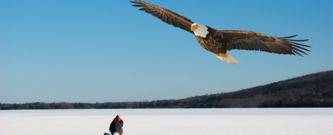 Eisfischen in Kanada auf Cape Breton