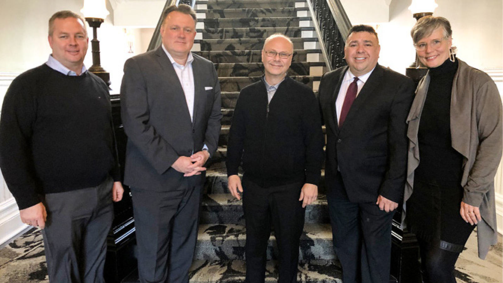 Treffen mit Halifax Bürgermeister Mike Savage und Rolf Bouman