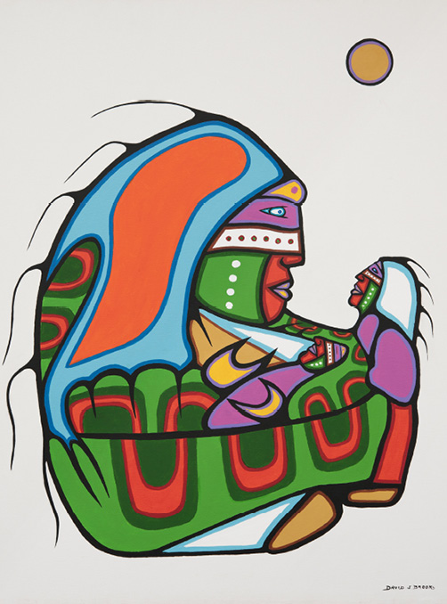 David Brooks: Family - Indianische Kunst aus Kanada